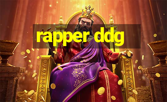 rapper ddg