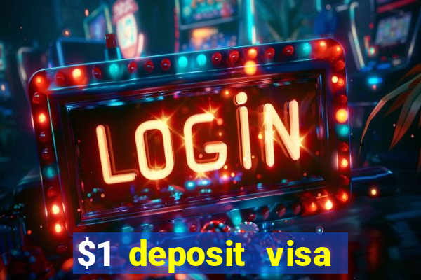 $1 deposit visa casino nz