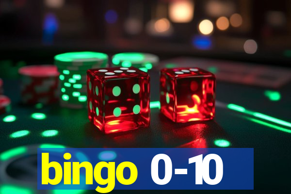 bingo 0-10