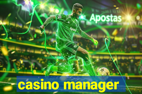 casino manager