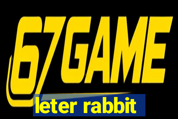 leter rabbit