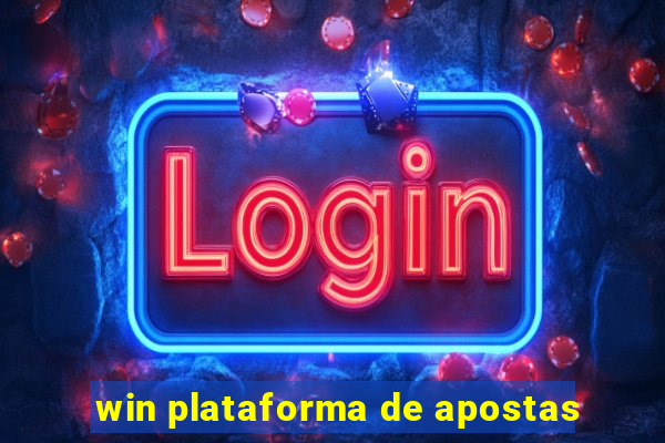 win plataforma de apostas