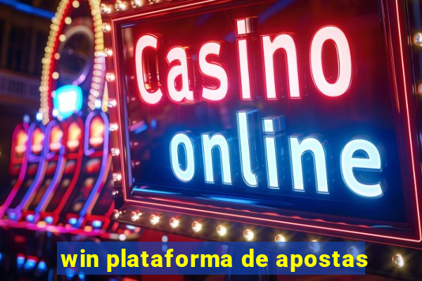 win plataforma de apostas