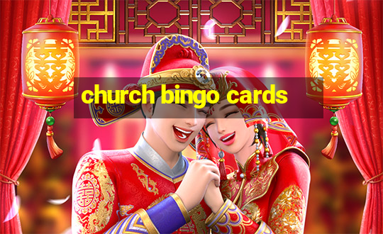 church bingo cards