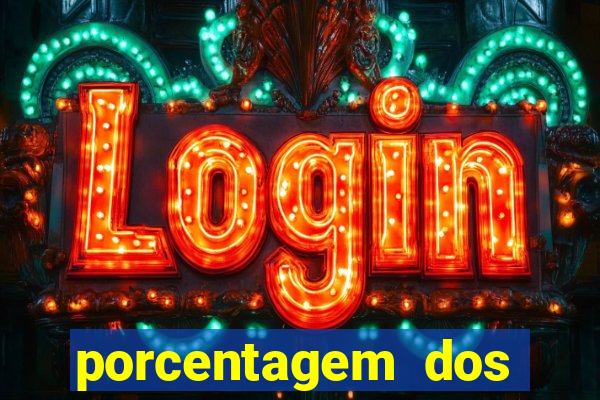 porcentagem dos jogos slots que pagam