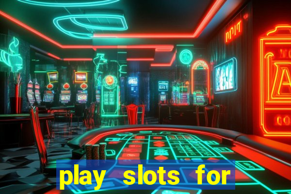 play slots for real money online