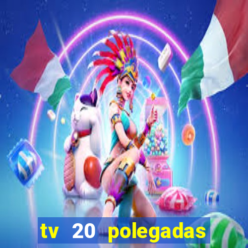 tv 20 polegadas casas bahia