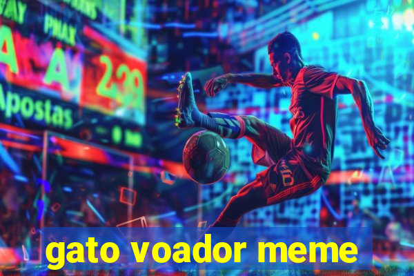 gato voador meme