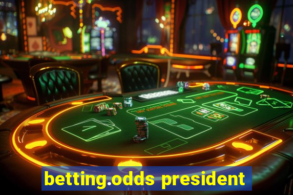 betting.odds president