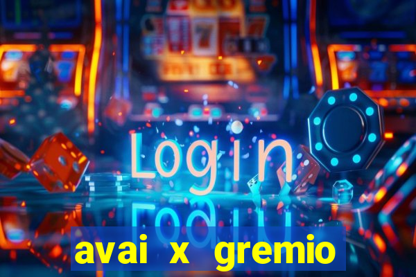 avai x gremio novorizontino palpite