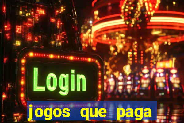 jogos que paga pelo pix