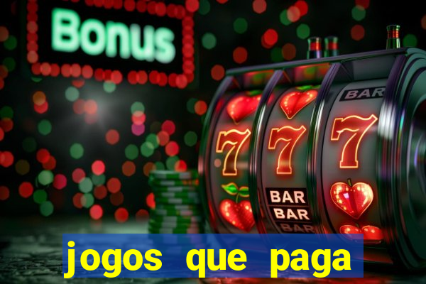 jogos que paga pelo pix