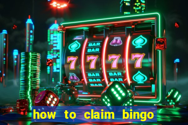 how to claim bingo plus jackpot