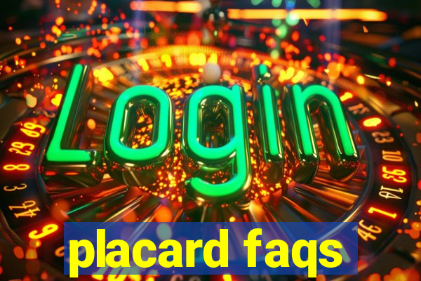 placard faqs