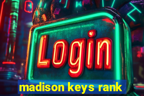 madison keys rank