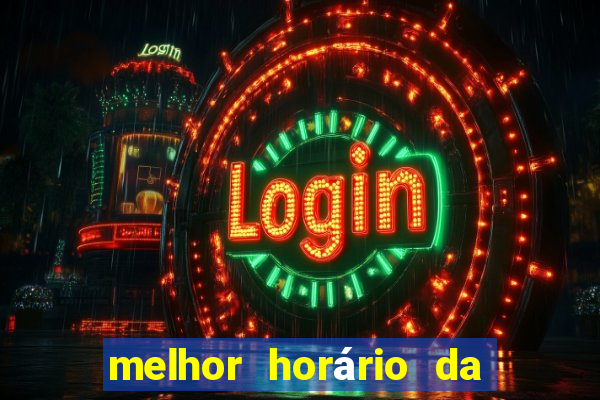 melhor horário da madrugada para jogar fortune tiger