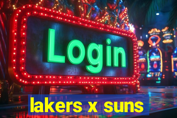 lakers x suns