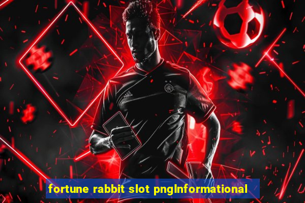 fortune rabbit slot pngInformational