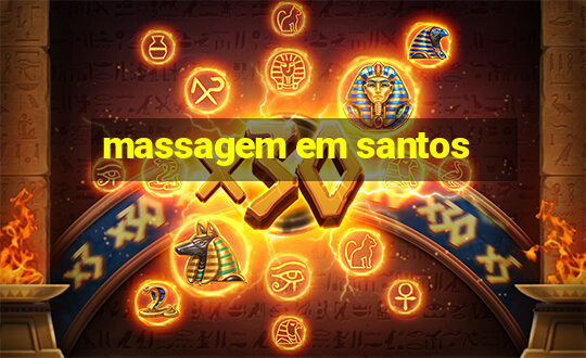 massagem em santos