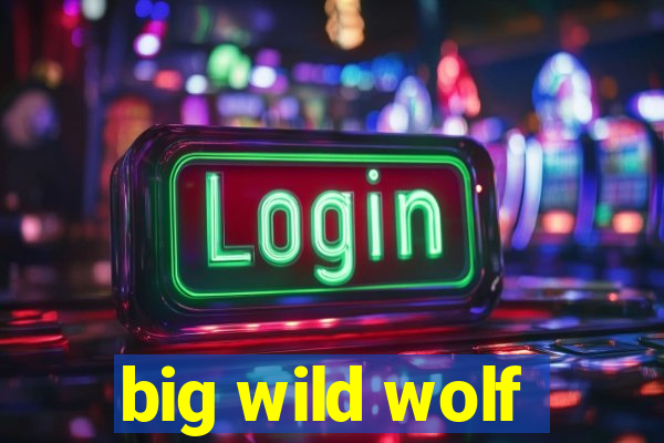 big wild wolf