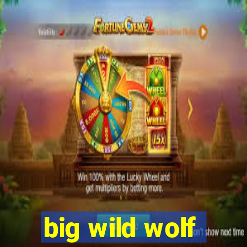 big wild wolf