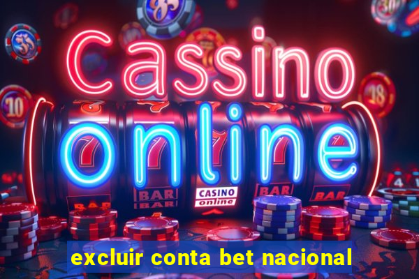 excluir conta bet nacional