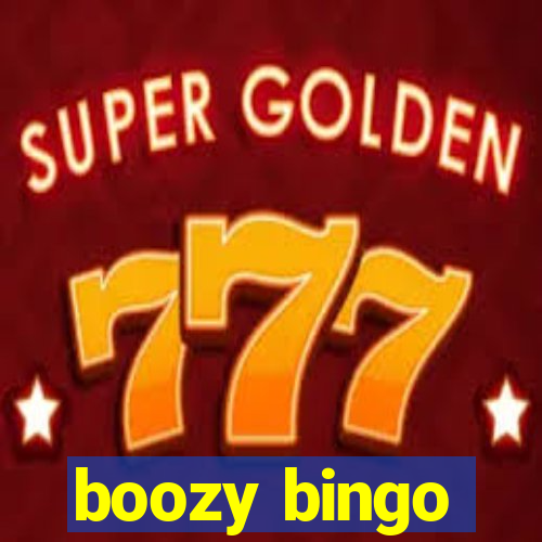 boozy bingo