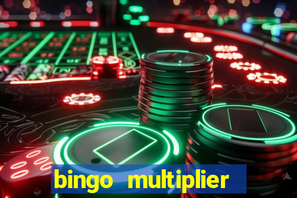 bingo multiplier scratch card