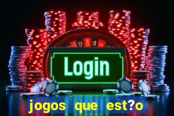 jogos que est?o pagando no cadastro