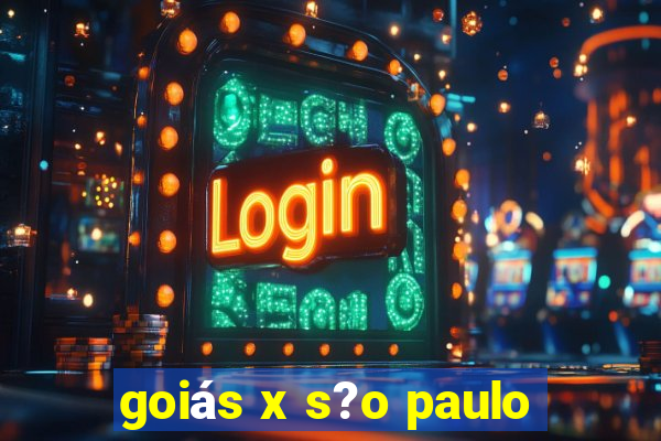 goiás x s?o paulo