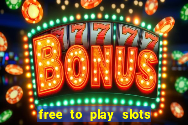 free to play slots no download