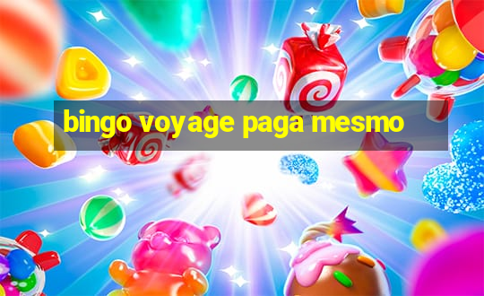 bingo voyage paga mesmo