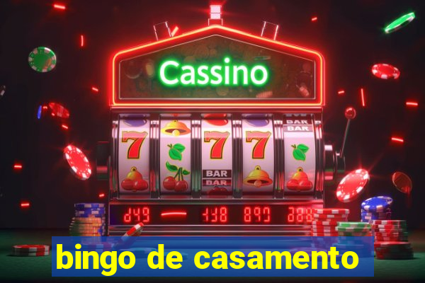 bingo de casamento