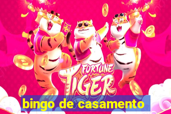 bingo de casamento