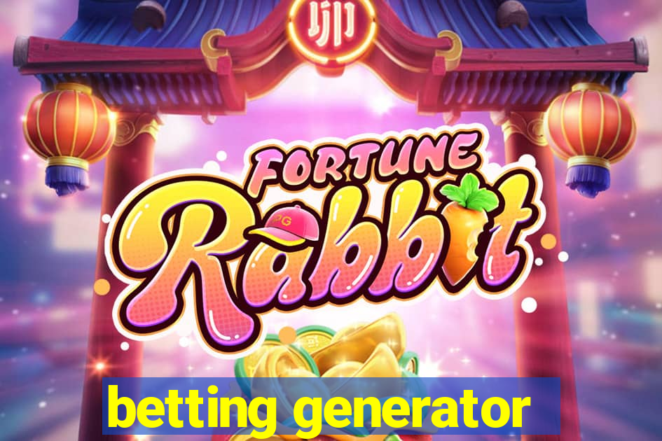 betting generator