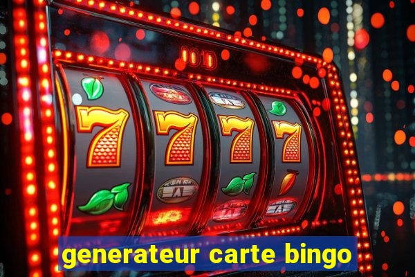 generateur carte bingo