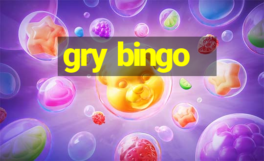 gry bingo