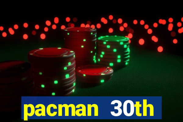 pacman 30th anniversary sonic