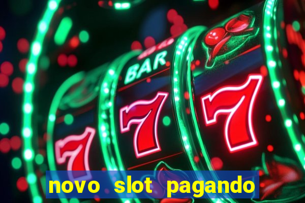 novo slot pagando no cadastro