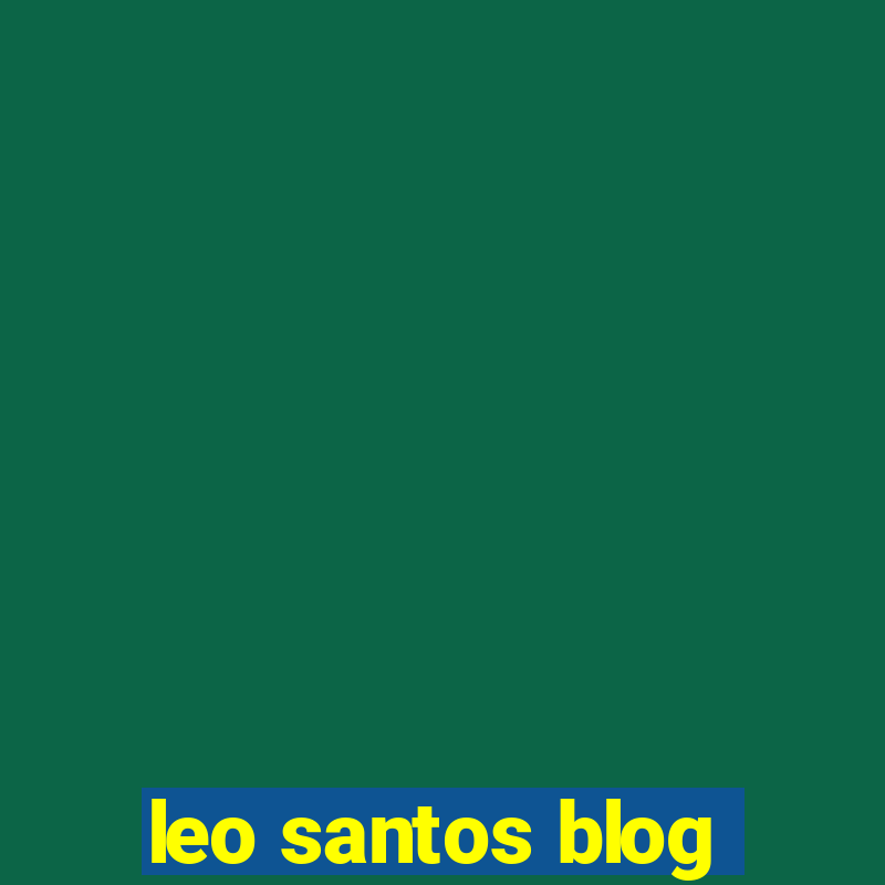 leo santos blog