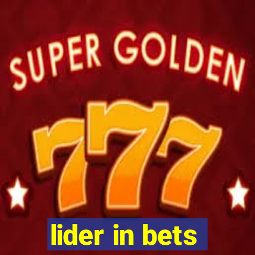 lider in bets