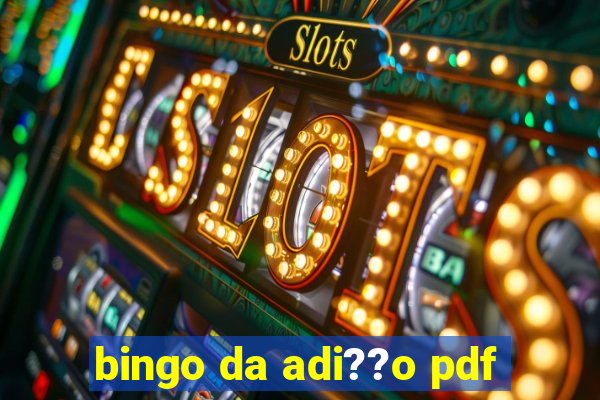 bingo da adi??o pdf