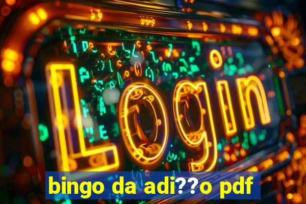 bingo da adi??o pdf