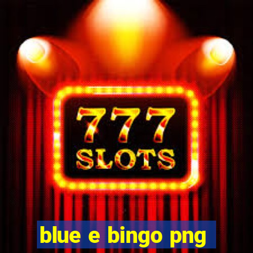 blue e bingo png