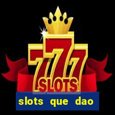 slots que dao bonus no cadastro sem deposito