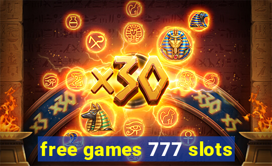 free games 777 slots