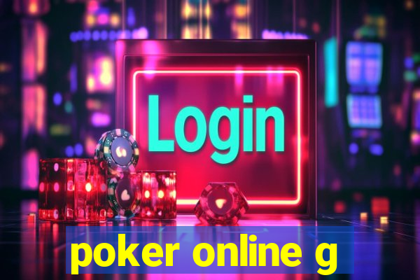 poker online g