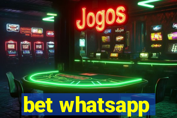 bet whatsapp