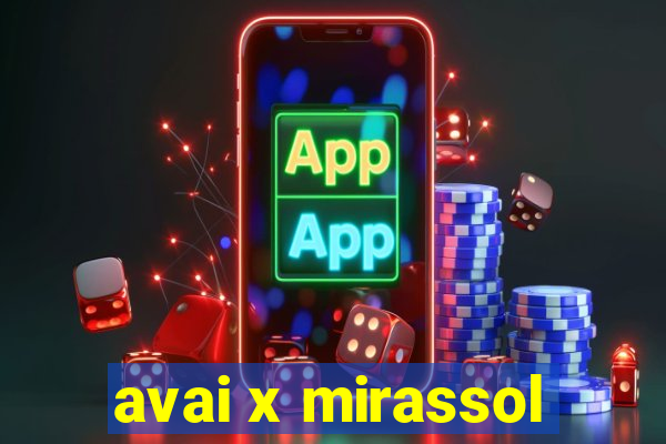 avai x mirassol