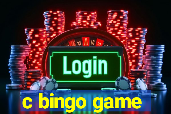 c bingo game